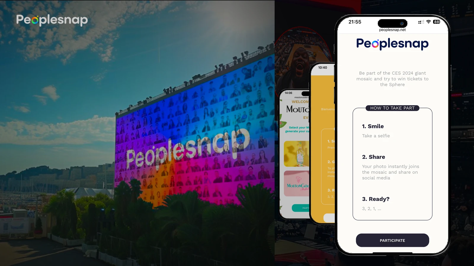 Peoplesnap — AI event photobooth (Slash Experience)